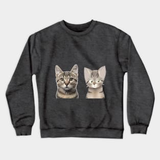 Cat Crewneck Sweatshirt